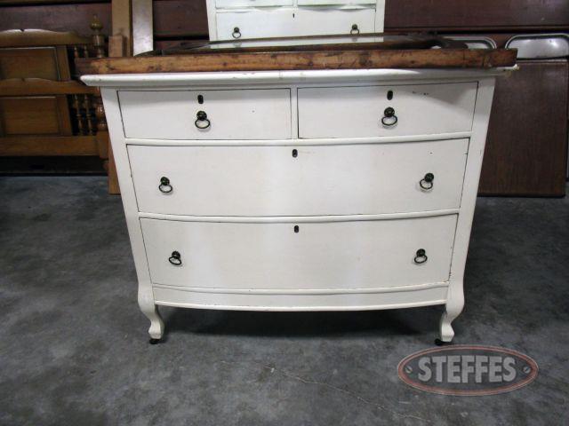 4 Drawer Dresser with Mirror 35.5- tall (68.5- tall with mirror) x 42- wide x 20- deep_1.JPG